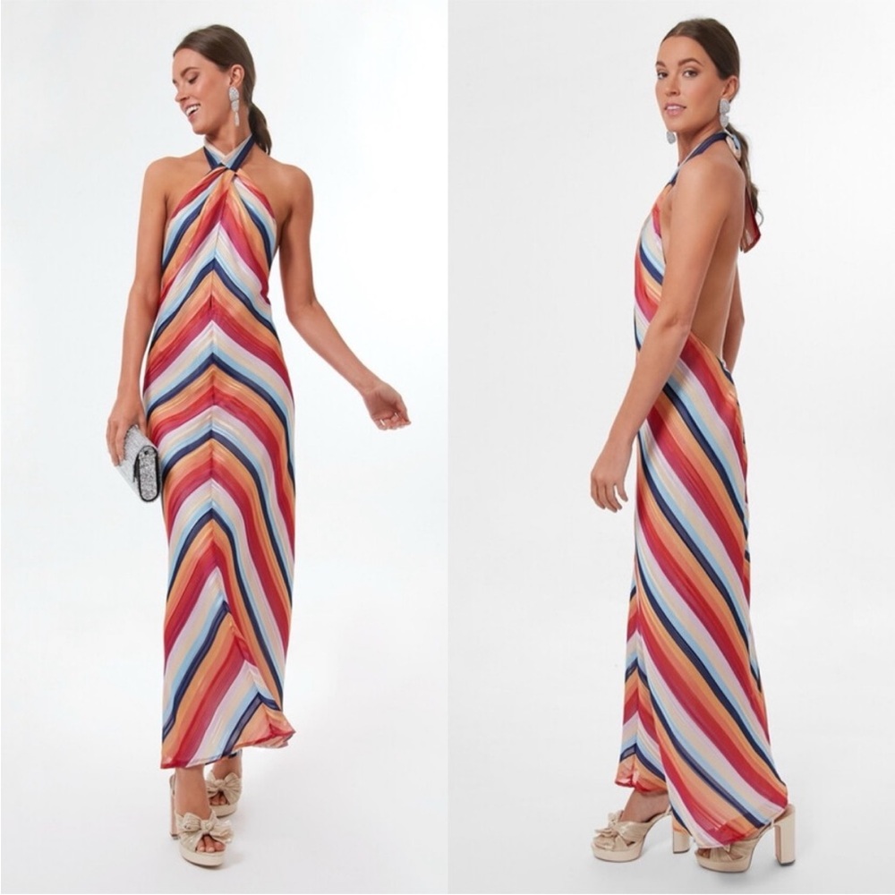 NWT Tuckernuck Sienna Sunrise D’Amore Maxi Dress- Size Large - Picture 2 of 9